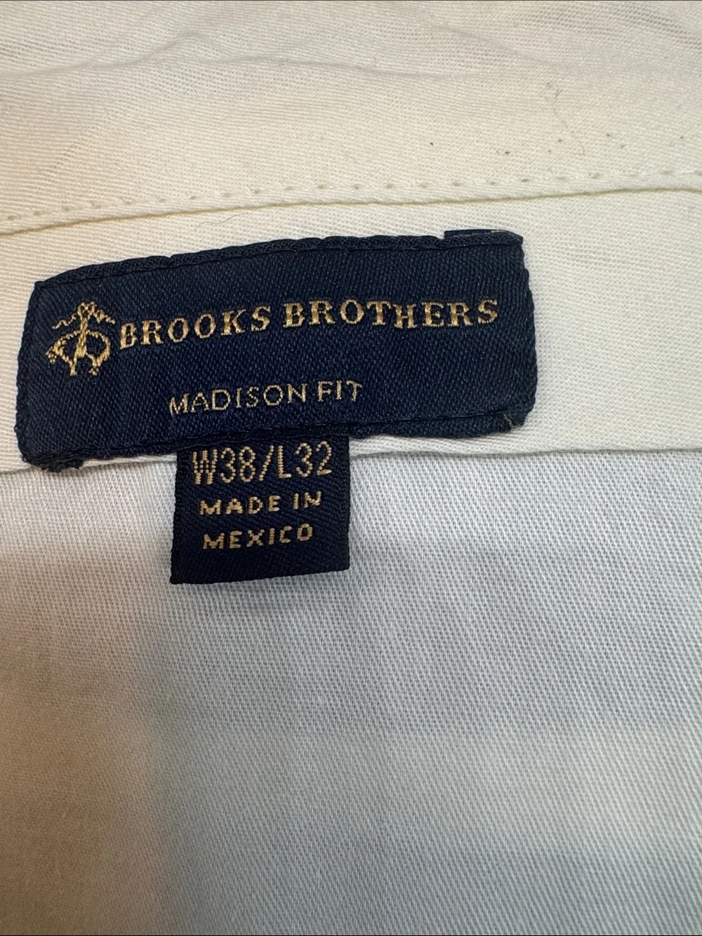 Brooks Brothers Light Gray Textured Men's Dress Pants